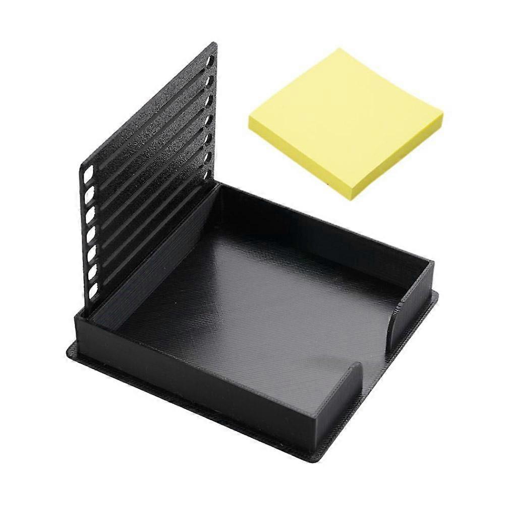 Sticky Notes Holder With Writing Template Minimalist Desk Organizer For Enhanced Productivity And Tidy Workspace