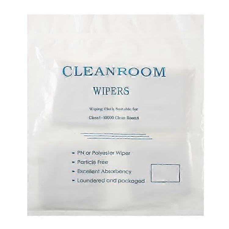 140pcs/Pack Cleanroom Wipers Polyester Anti-Static Particle Free Wiping Cloth