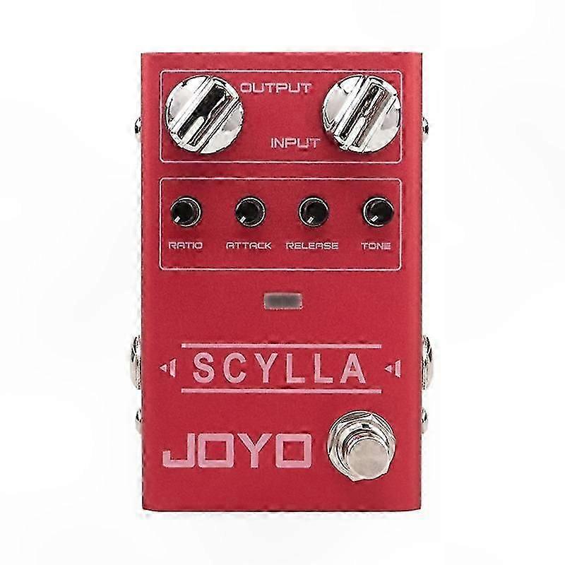 Studio-Grade Bass Compressor Pedal with Low Noise and High Dynamic Range for Electric Bass Guitar Effects Processing