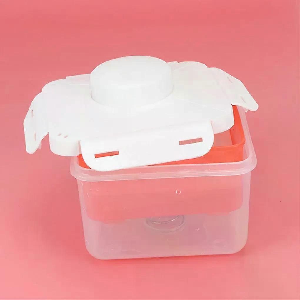 Tofu Drain Box Evenly Spaced Holes For Quick Draining Tofu Salad Drain Box Kitchen Small Tool Three-layer Drainage Box