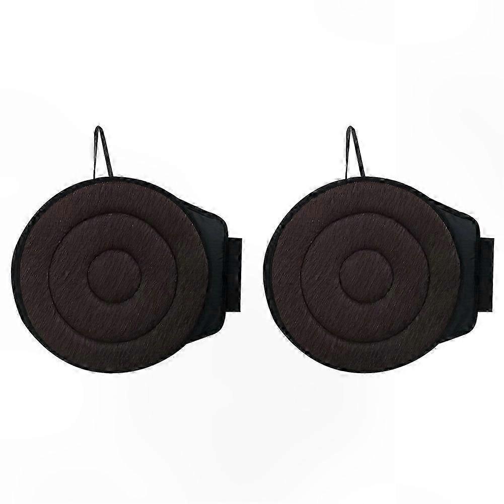 Rotating Cushion for Car, Home, and Office Chairs, 2 Pack, 15.7 Inch Swivel Seat Pad for Seniors, 360 Degree Turn Support