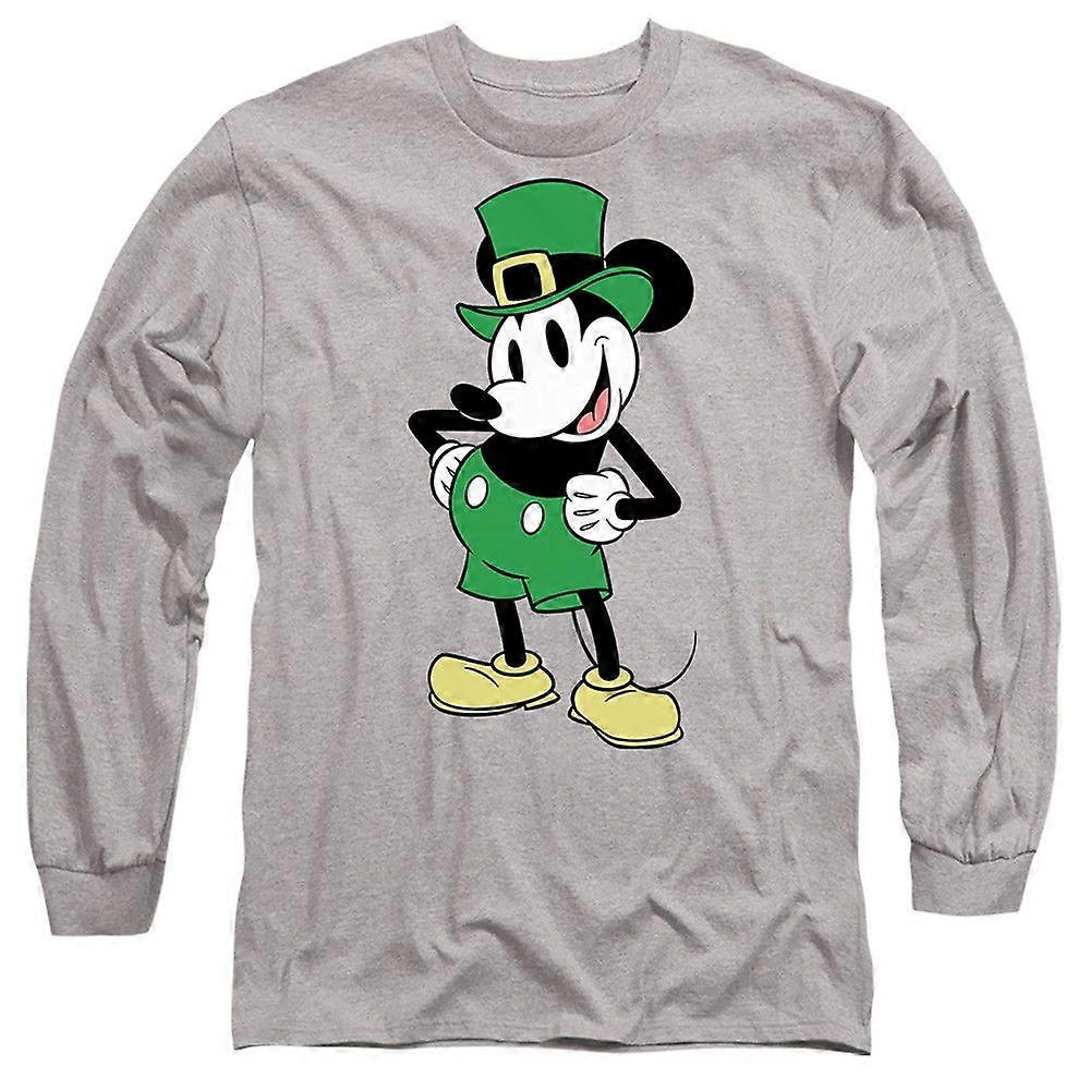 Mickey Mouse Friends St Patrick Day Mickey Long Sleeve T-Shirt TTXX0457