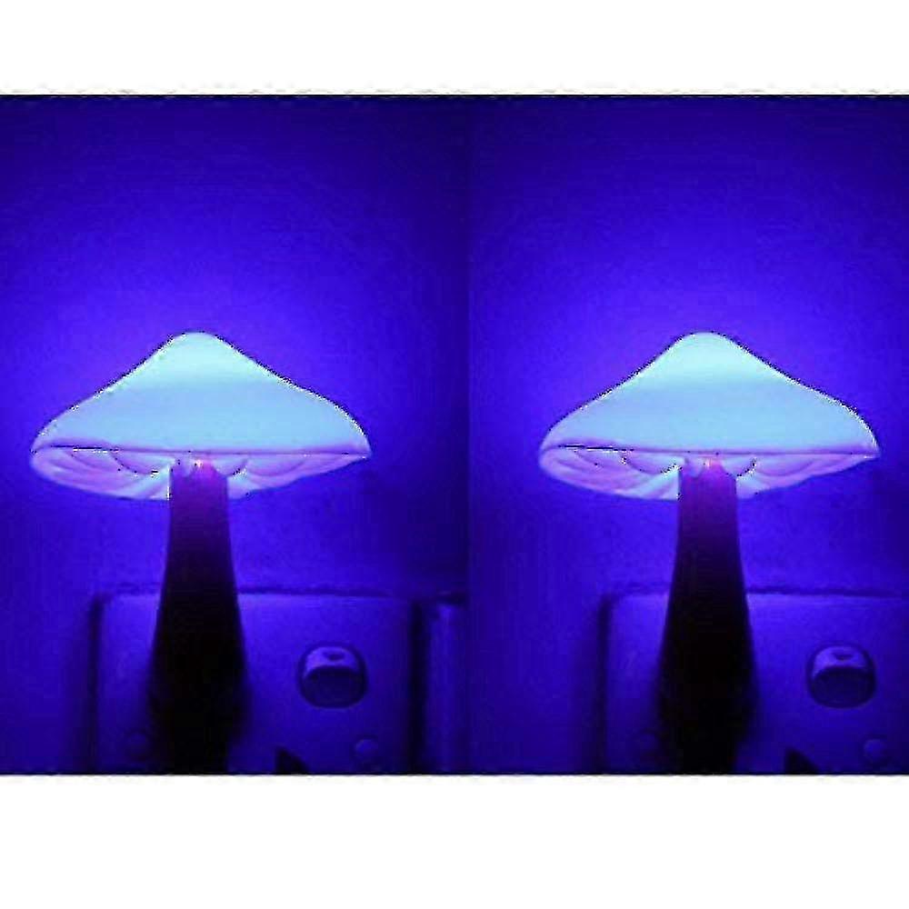2er Pack Sensor Led Nachtlicht Plug In Lampe Magic Mushroom Nachtlicht Niedliche Nachtlichter Für Erwachsene Kinder Schlafzimmer, Badezimmer, WC, Flur SZRH A-DS