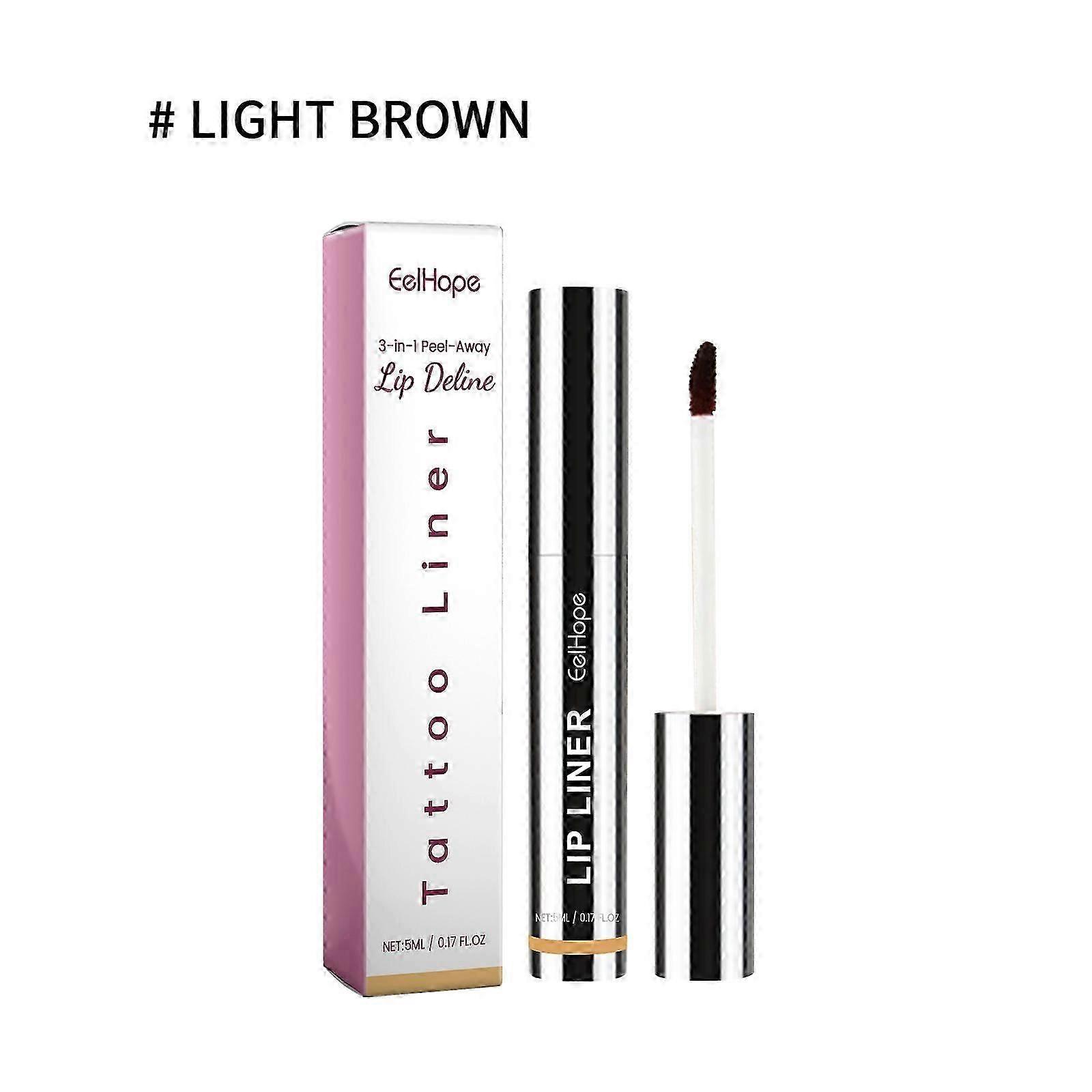 Eelhope peel off lipliner outlines the lip shape, displays the lip color, durable waterproof, not easy to fade, peel off lipliner