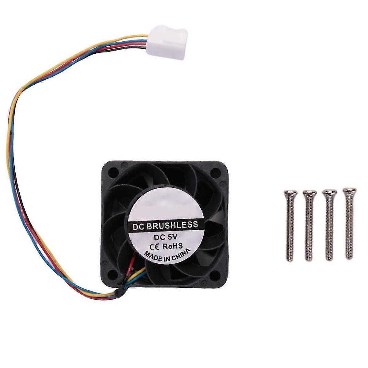 for Nano Cooling Fan 5V, 4PIN Reverse-Proof,PWM Speed Adjustment, Strong Cooling Air