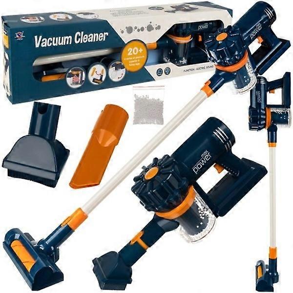 Vertical vacuum cleaner for children - blue 23544.