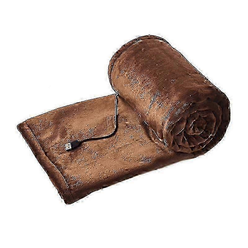 Heated Blanket Thickened USB Charging Large Heating Range Safe Usin...