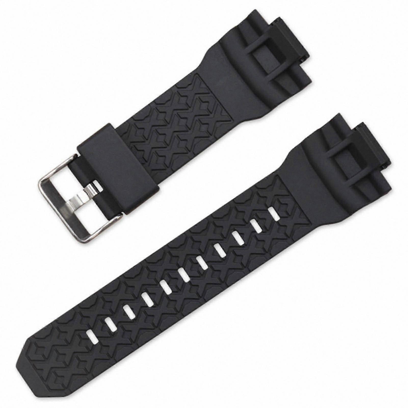 Silicone Watch Strap for GA Series, Waterproof and Breathable Replacement Band Compatible with GA-150/200/201/300/310/GLX Models