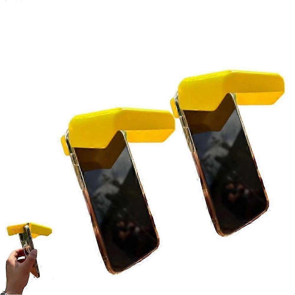 Portable Beach & Pool Sunshade for Smart Phones: Anti-Glare Cover with Umbrella & Screen Protector