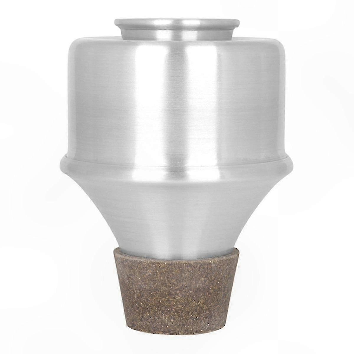 كتم صوت البوق من سبائك الألومنيوم للمبتدئين والمحترفينفضي