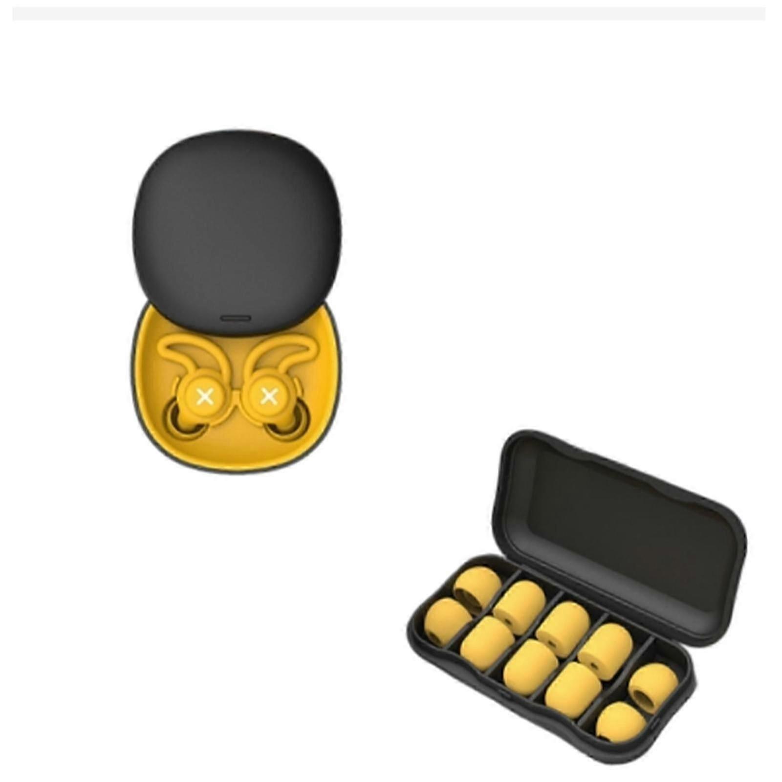 2025 Earplugs for Sleep - Noise Cancelling EarPlugs - Washable & Reusable - Flexible Silicone - Ideal for Sleep, Study, Travel, Swim