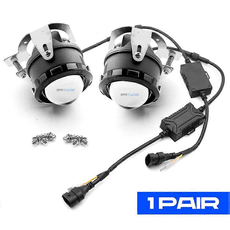 Applicable Britune Bi LED Fog Lights For Isuzu 2006-2014 D-MAX Pick-up H11 Plug&Play Fog Projector Lenses 10300LUX 3000K 6000K LED Lights