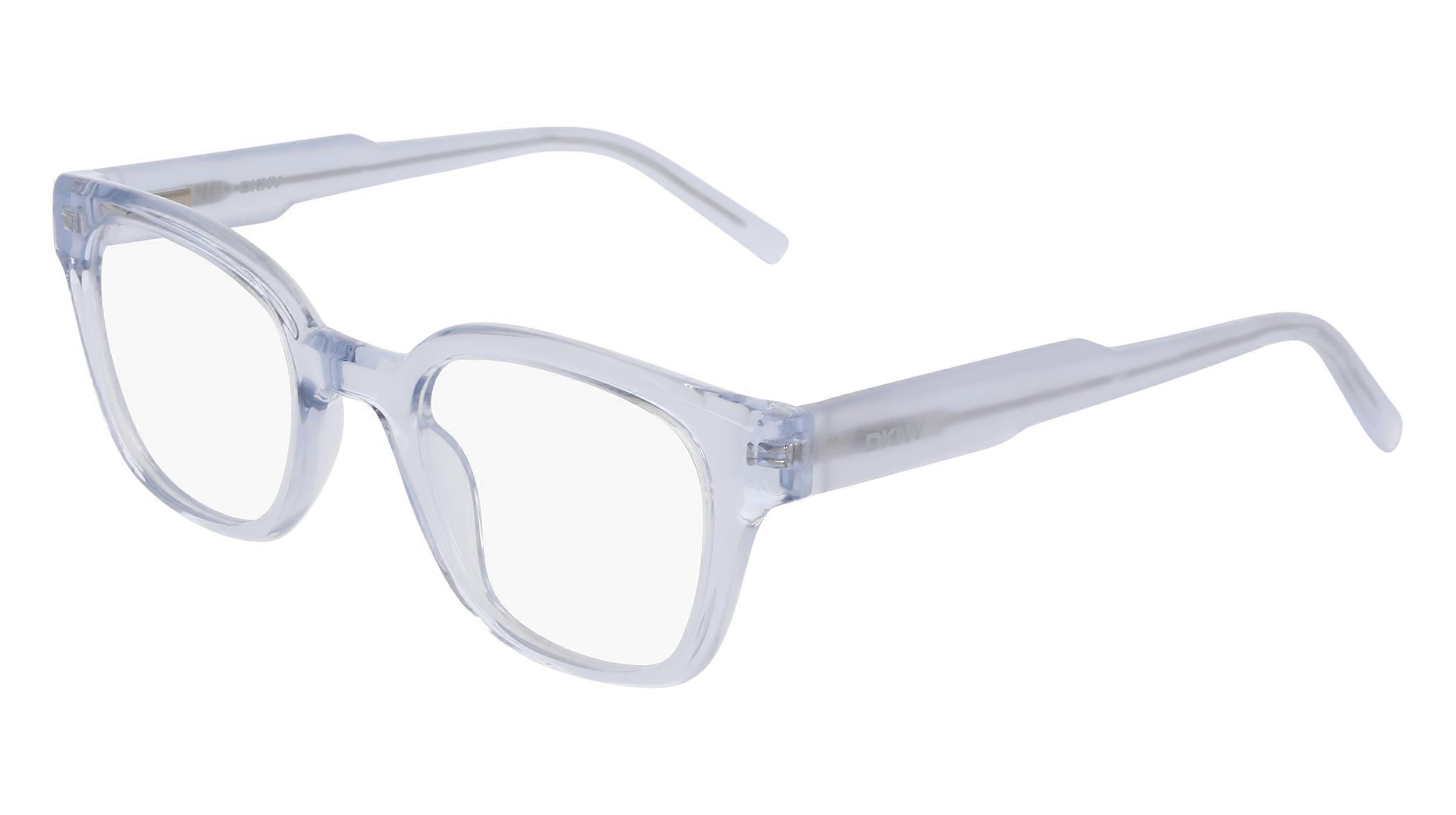 Eyewear Frames DKNY DK5081 403 CRYSTAL SKY BLUE 49/22/140 FEMALE