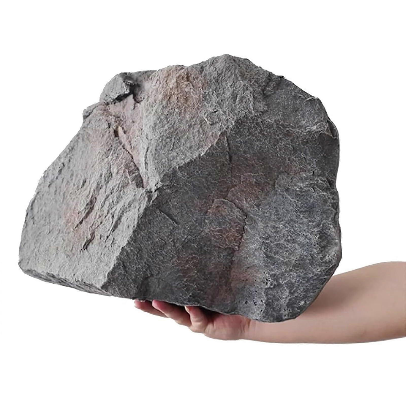 Landscape Rocks Foam Artificial Stone 40x30x20cm Faux Sandstone Rock Cover for Yard Garden Natural Texture Realistic