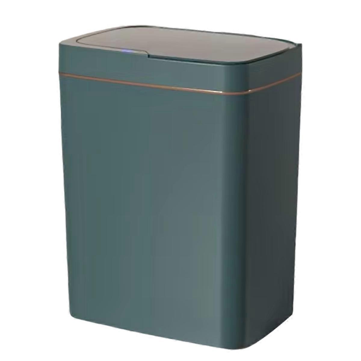 Non-Contact Narrow Type Trash Can Smart Home 15L Battery Model Automatic Bagging Electronic Trash Can