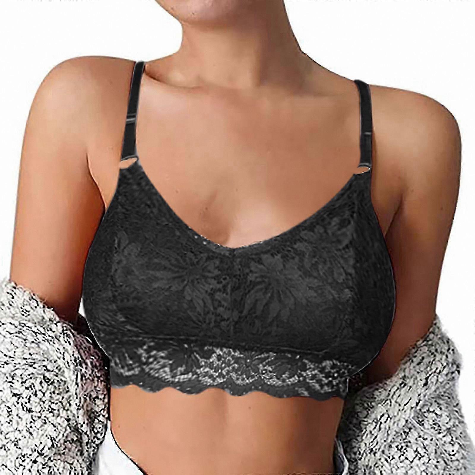 Sunflower Lace Backless Camisole with Light Block Support for Women