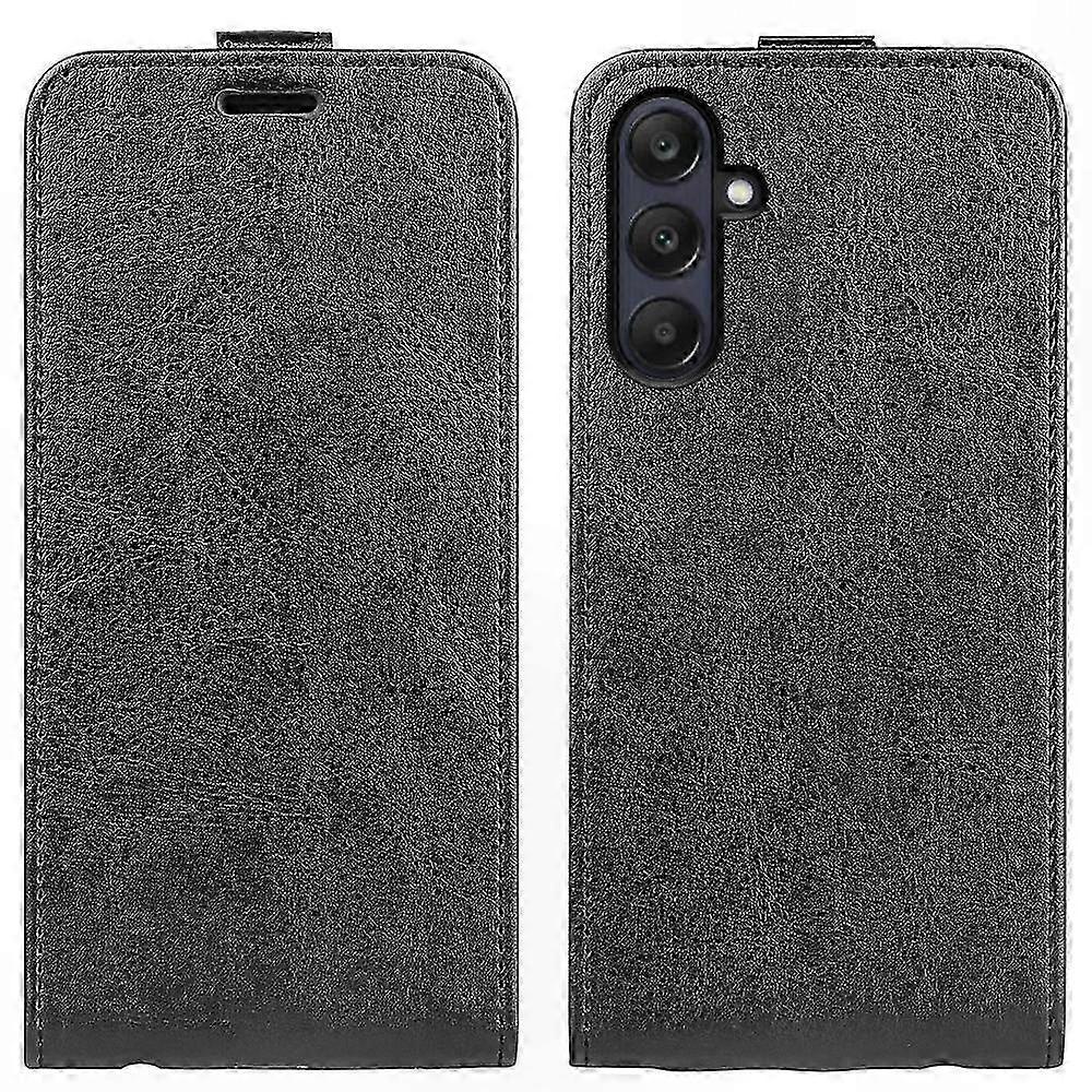 Vertical Flip Leather Case with R64 Texture for Smartphones