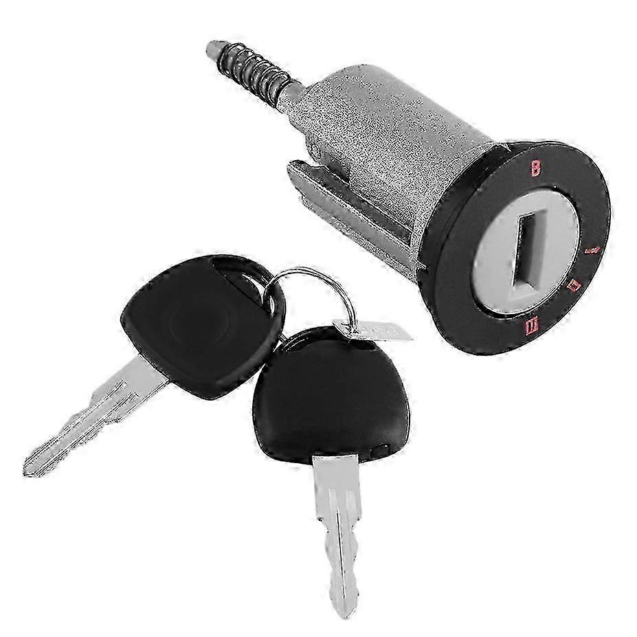 Ignition Lock Barrel with 2 Keys for Vauxhall Astra Corsa Zafira Meriva