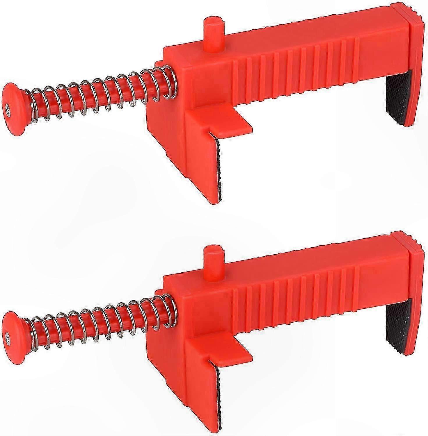 2-Pack Wire Drawer Clamps for Bricklaying Construction Tool Red Line Runner Fixer