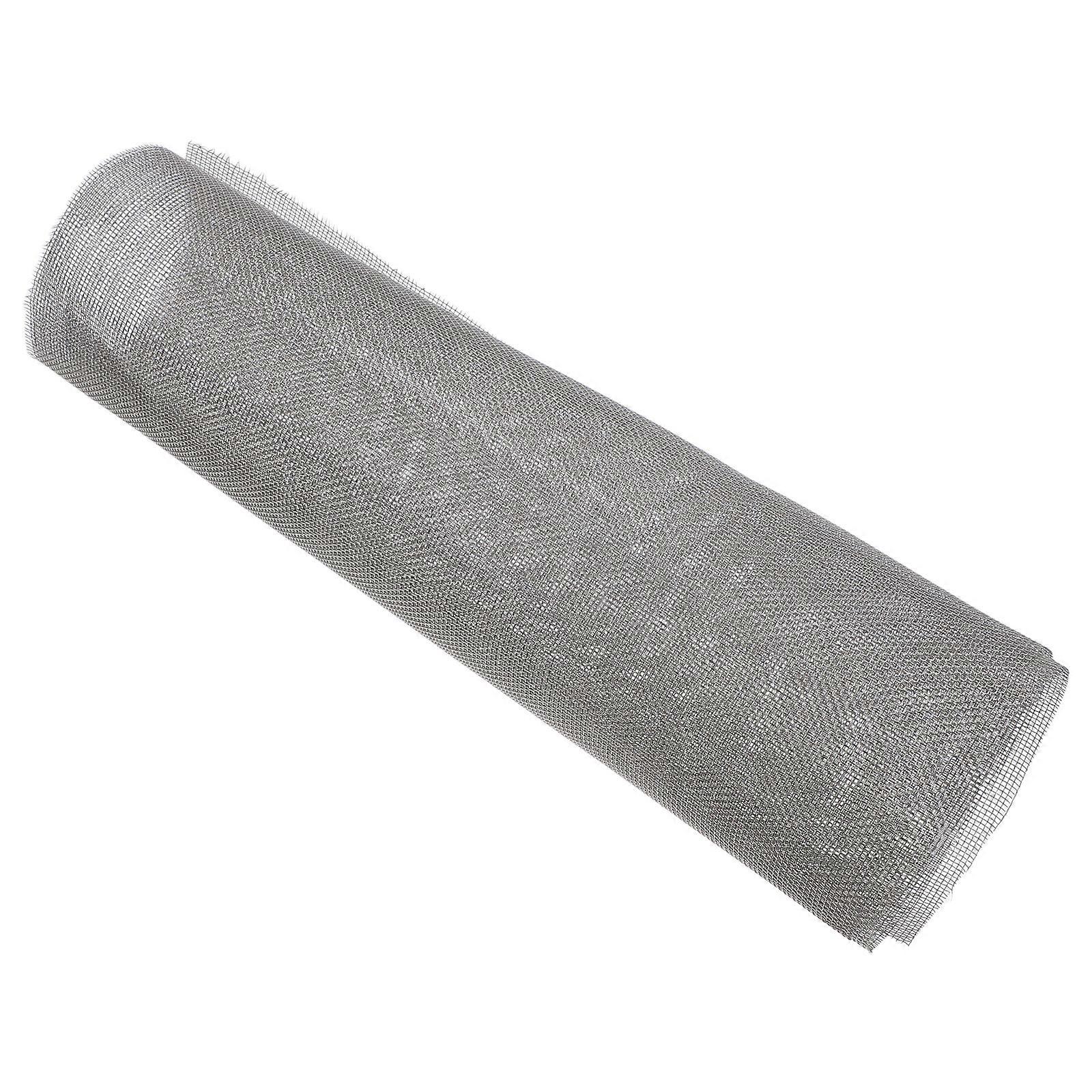 Filter Mesh Stainless Steel Mesh Screen for Ventilation 1 Sheet Durable Silver