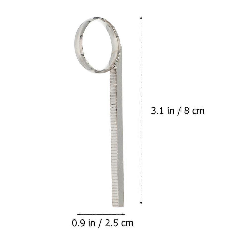 Copper Slide Finger Ring for Trumpet Slide Ring 2Pcs Musical Instrument Accessory