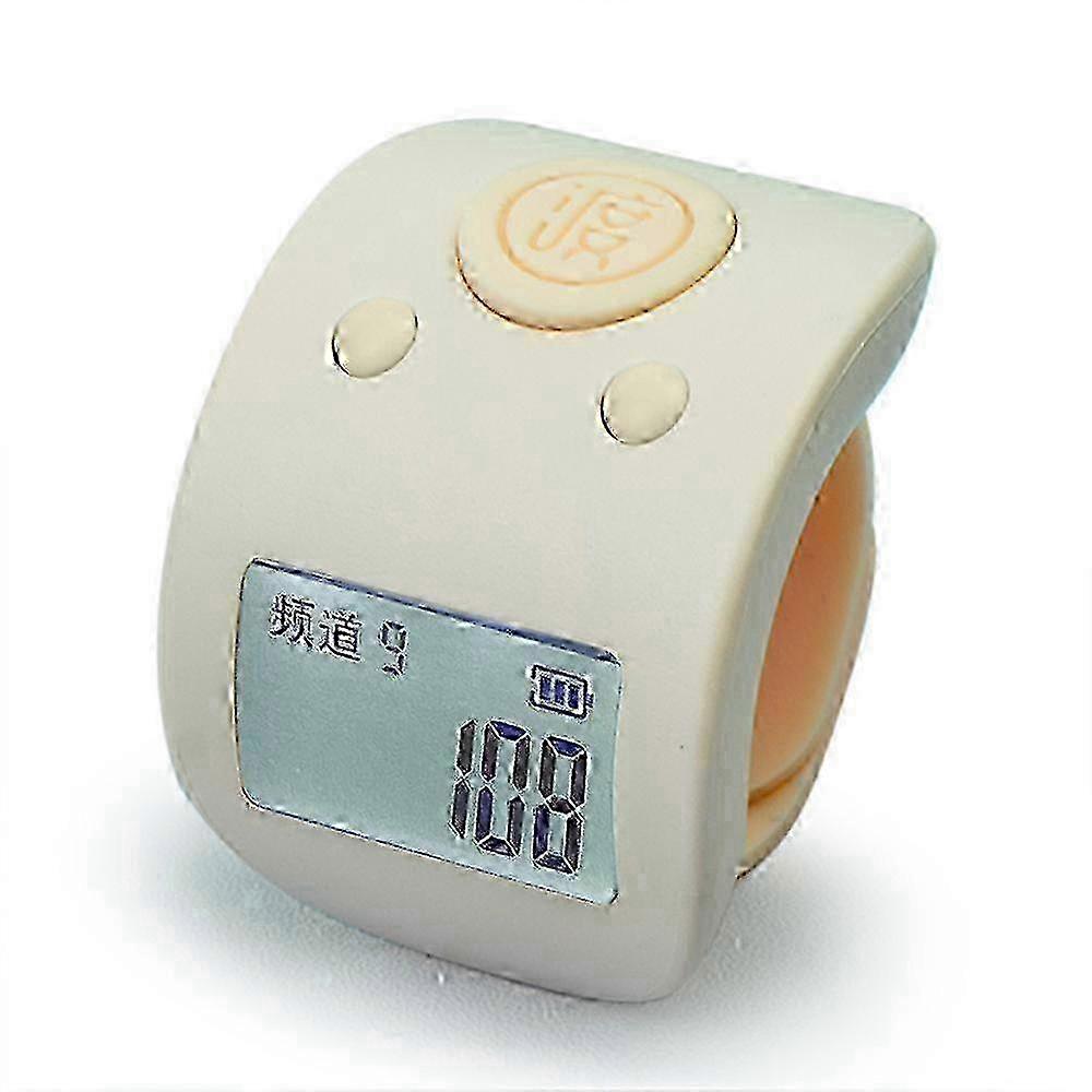 Rechargeable Finger Counter, IPX8 Waterproof Lap Counter, Silent 6 Channel Digital Tasbih Counter for Prayer