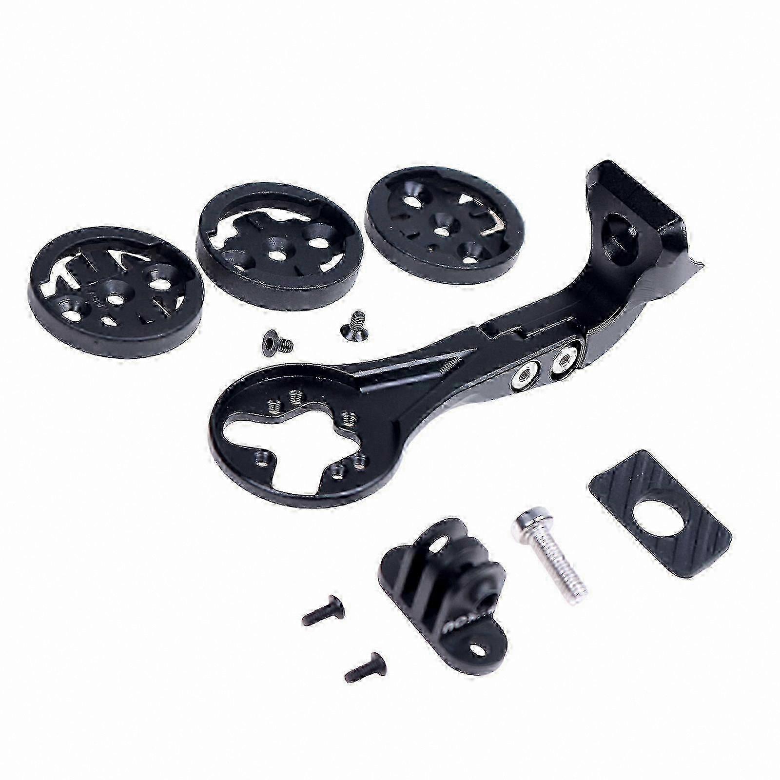 Handlebar-Mounted Cycling Computer Holder for Integrated Bars with Aero Design Compatibility