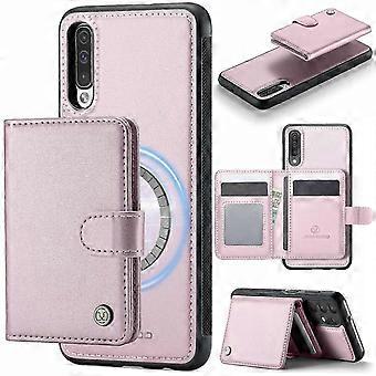 Samsung Galaxy A50 -kotelolle JEEHOOD J09 RFID-estokortin pidike nahkainen takapuhelimen kansi