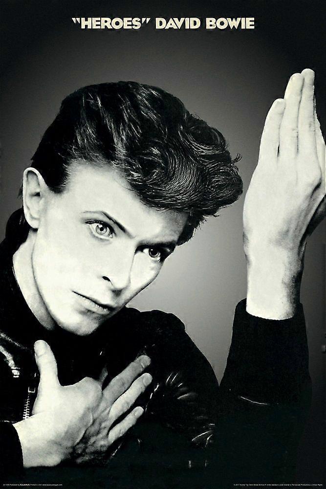 David Bowie - Pôster de Heróis 24x36 polegadas Quebra-cabeças Jogos de Quebra-Cabeças de Madeira Brinquedos Educativos