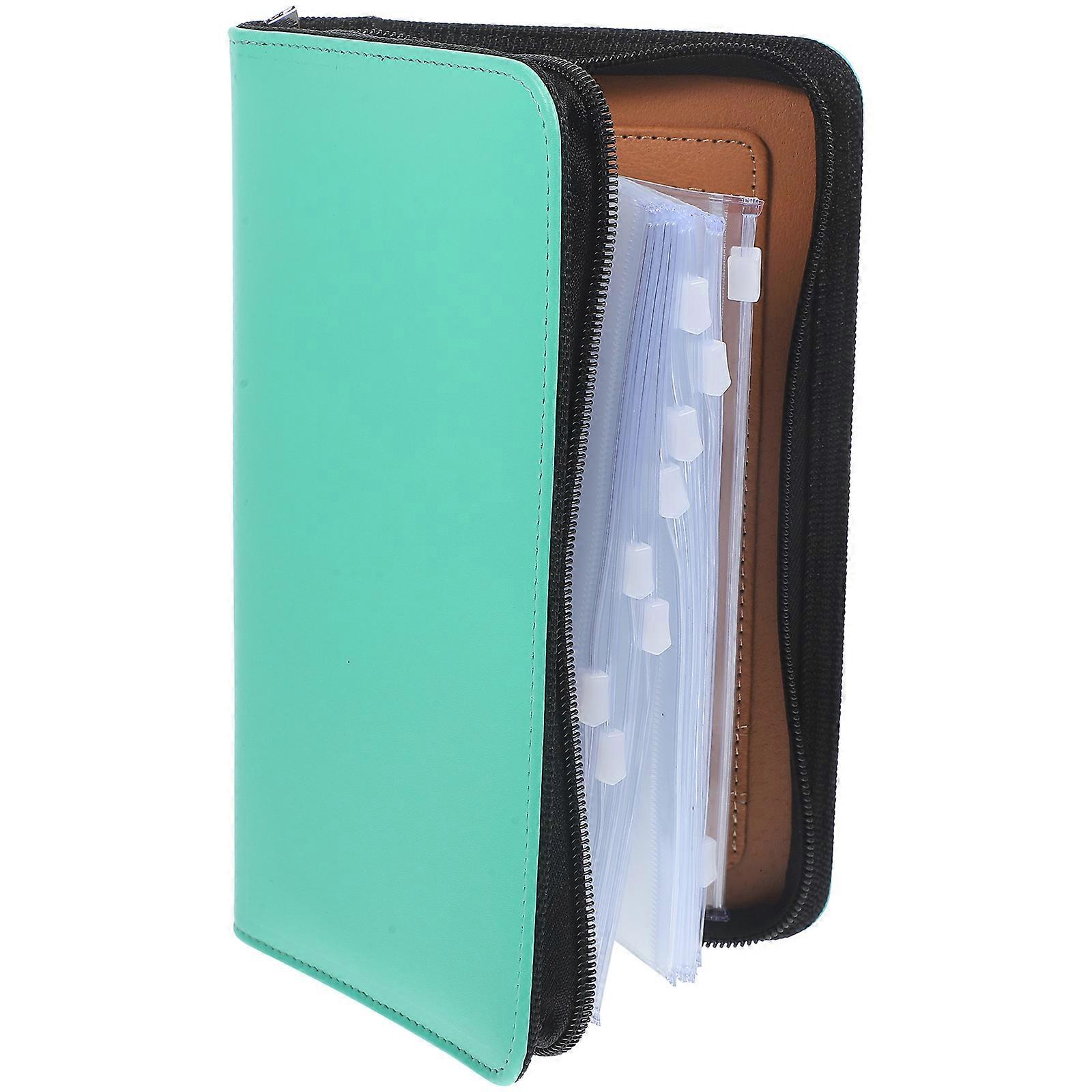 Travel Medication Organizer Pouch for Storage 3Sets Green with Labels