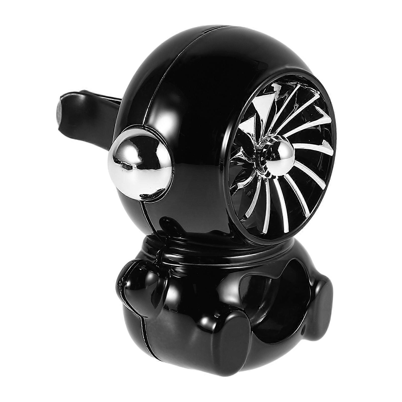 Car Air Freshener Clip Astronaut with Rotating Fan 4Pcs for Vent Clip