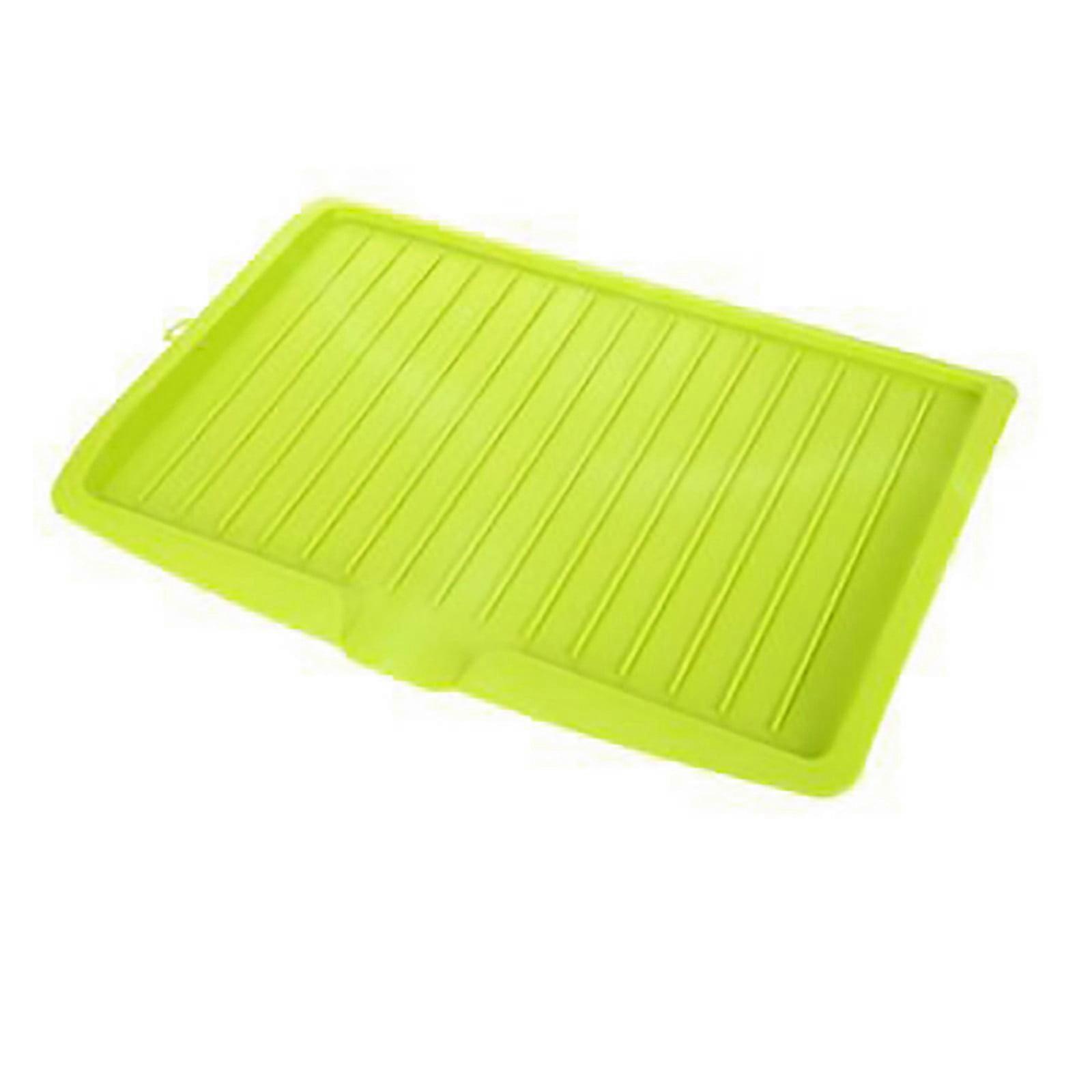 Uanit Draining Board Tray for Under-Mount Sink, Compatible with Kitchen Counter - Plastic Dish Drainer Board Utility Tray