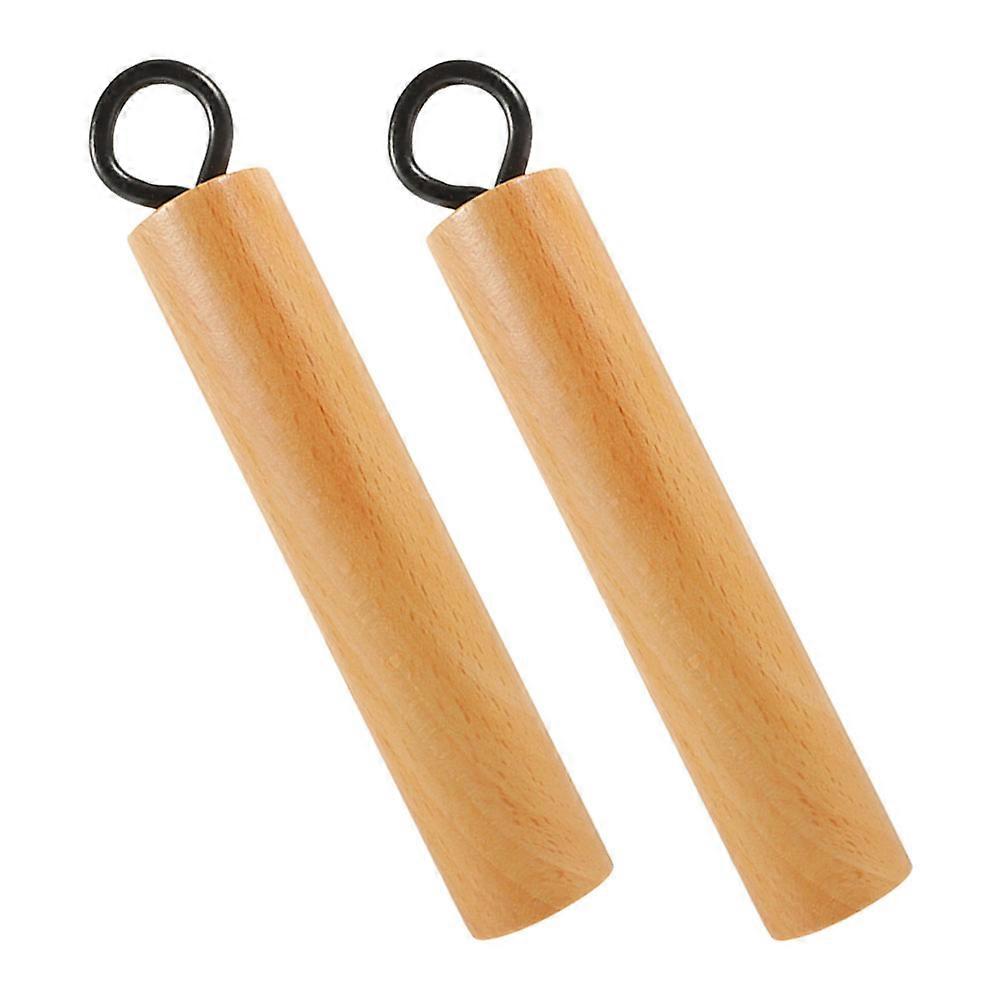 Wooden Grip Pot Handle Replacement for Safe Kitchen Use 10Pcs