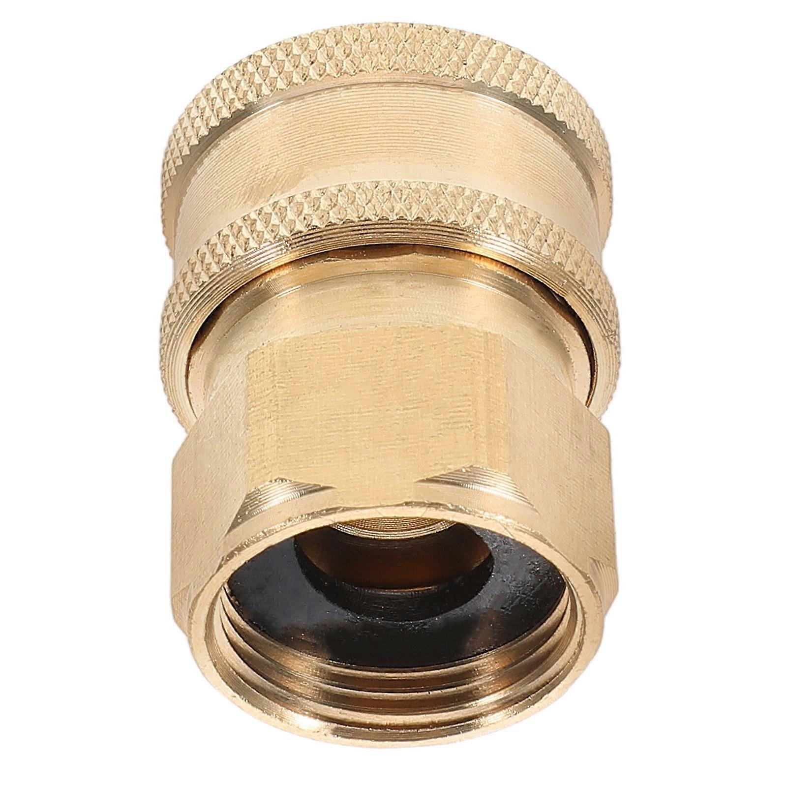 Quick Coupler Adapter Power Washer Hose Attachment For Gardeners 3.50X2.80X2.80CM 1Pack