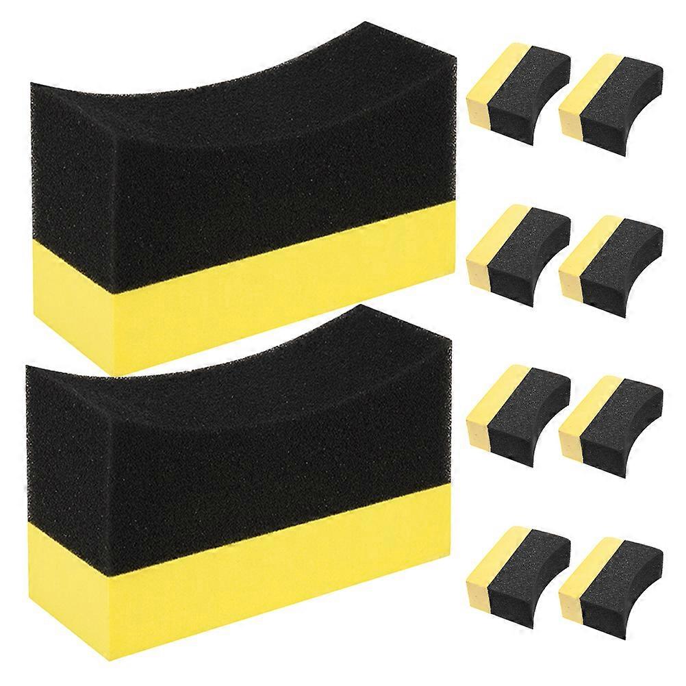 20Pcs Sponge Material Wax Applicator Pads Car Detailing and Surface Polishing for Vehicle Surfaces