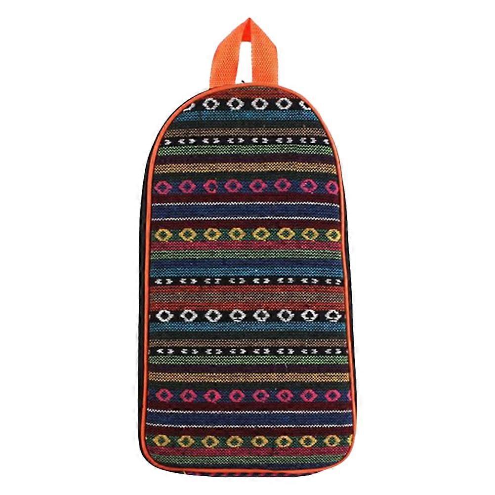 Picnic Tableware Bag Camping Tool Storage Secure Closure Rectangular 1Set