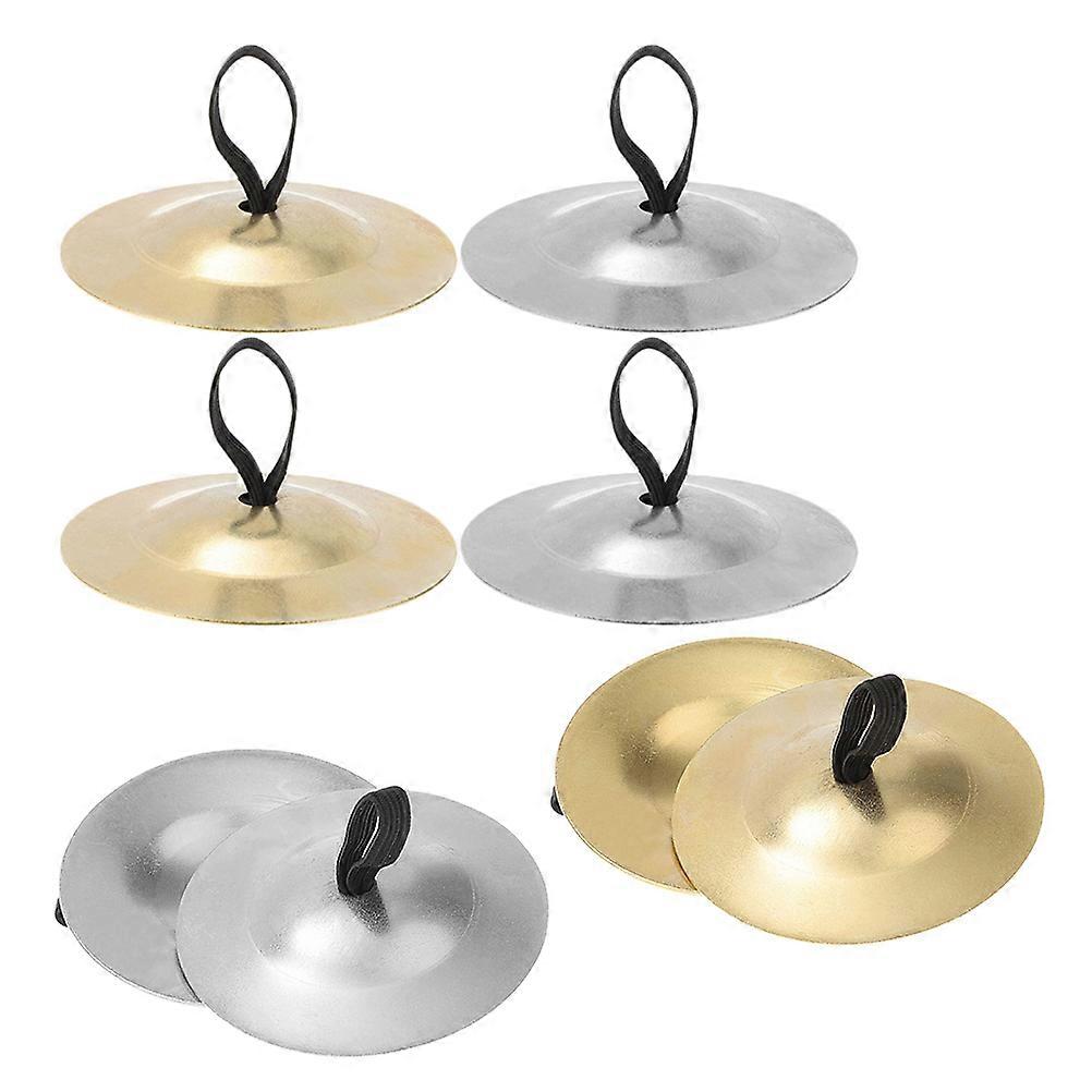 Finger Cymbals Musical Instrument for Dance Performances with 20Pairs
