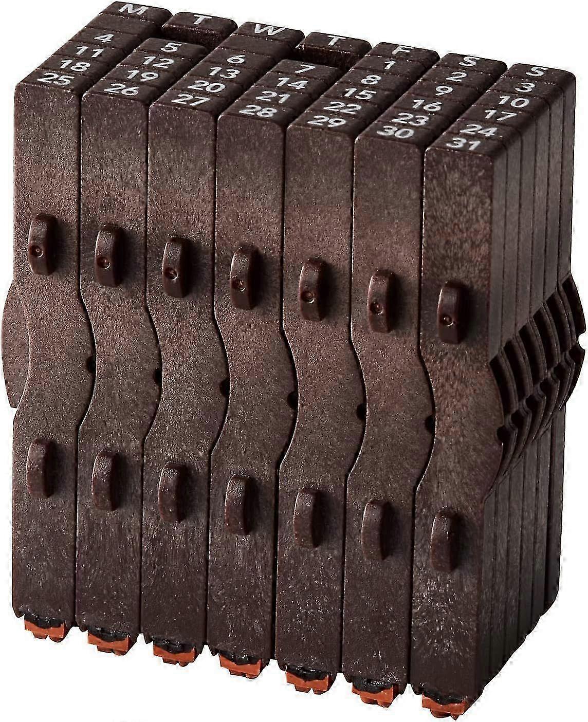 Connected Calendar Stamp, Connected Numbers Stamp, Reusable Customizable Calendar Stamp Build Months, Weeks, or Lists with Ease for Journaling and Not