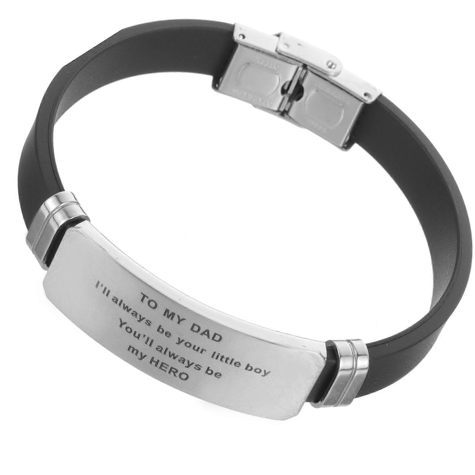 Men Bracelet Gift For Father's Day 4Pcs Multi Simple Durable Decoration