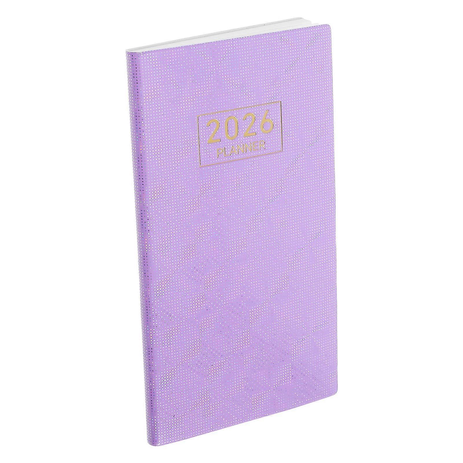 Daily Planner Agenda Book with Smooth Faux Cover for Scheduling 3Pcs