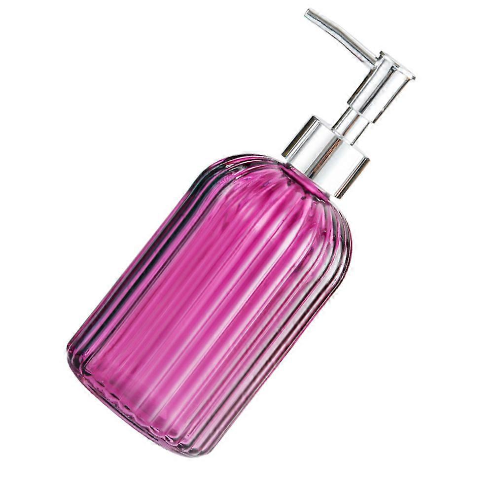 Glass Pump Bottle Soap Dispenser for Home Use 2Pcs Refillable Bottles