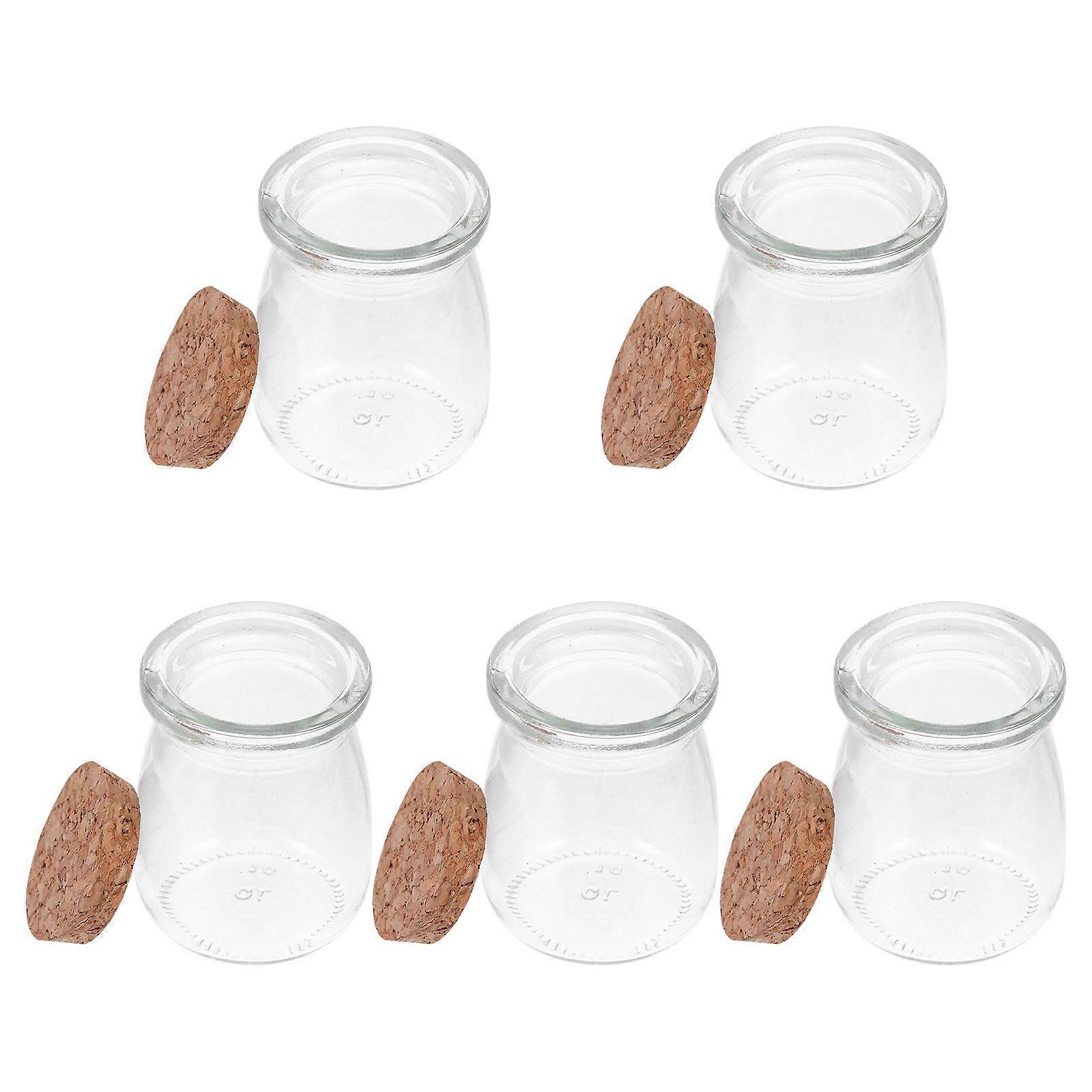 Corked Drift Bottle Small Glass Storage Jars for DIY 15Pcs Transparent Bottles