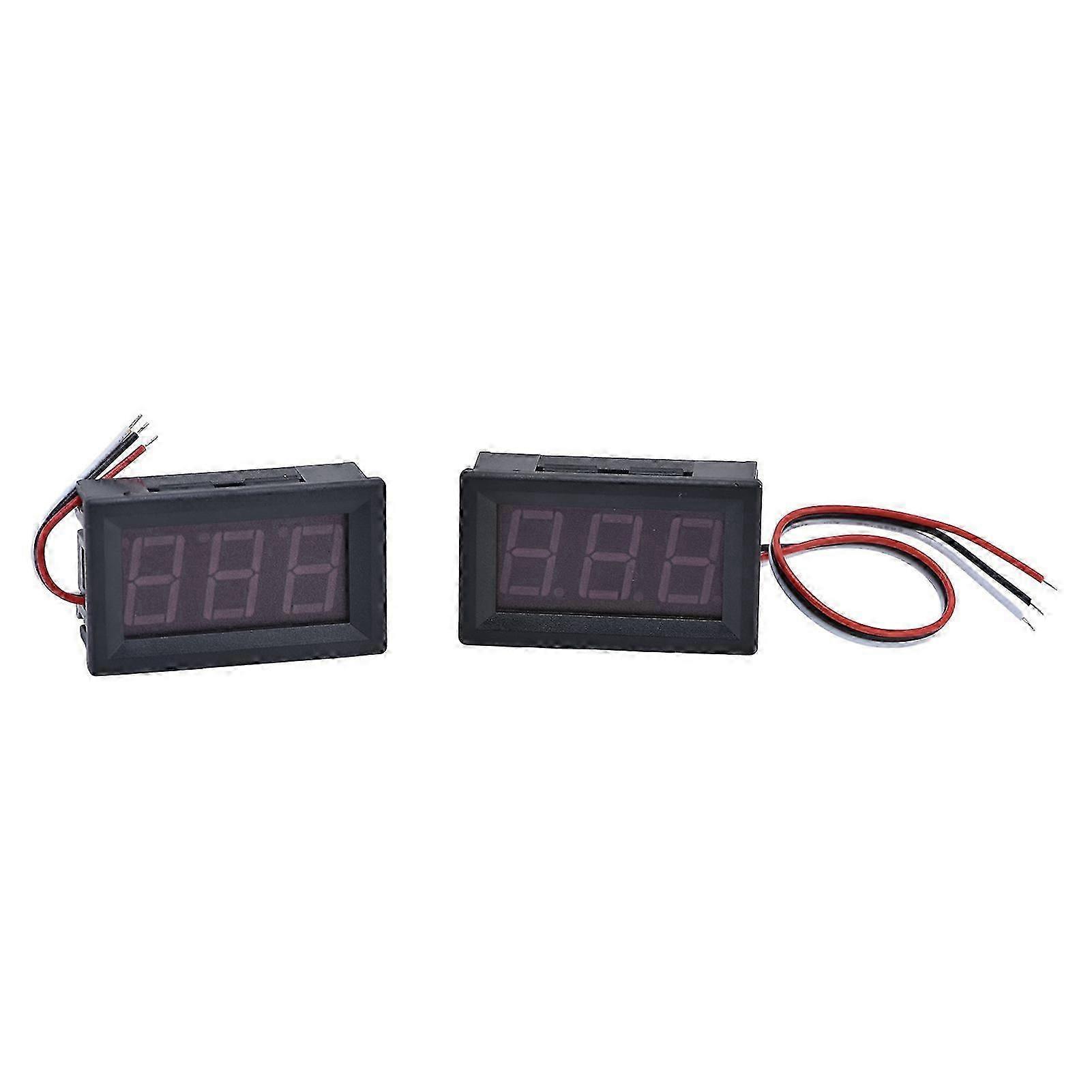 High quality  3-wire DC digital voltage meter 0.56 inch LED digital external