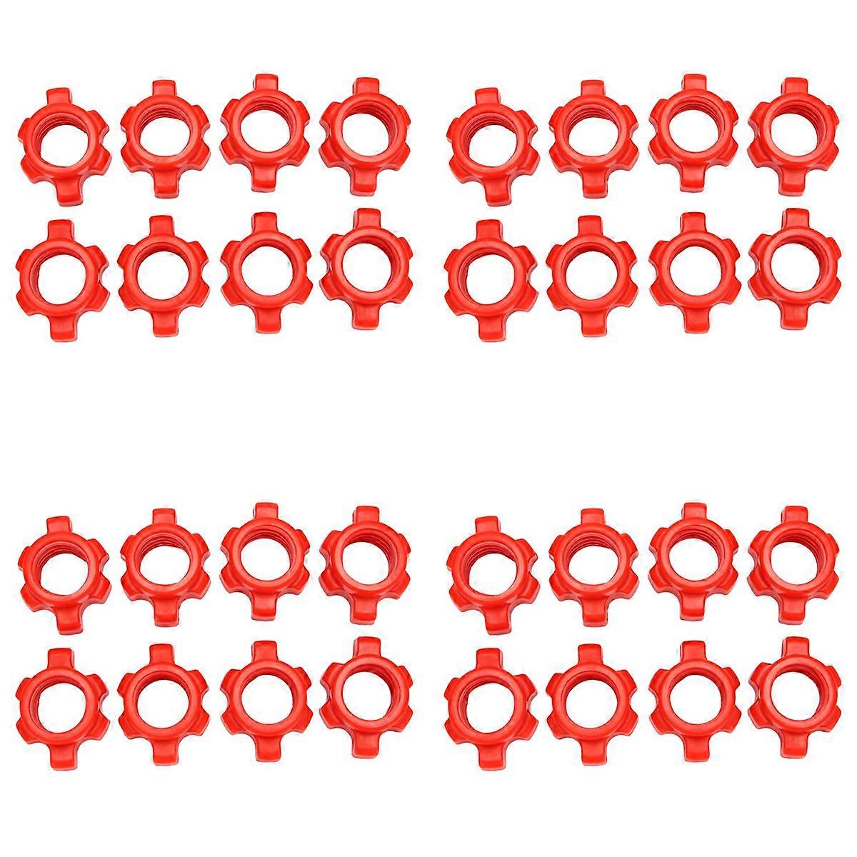 8PCS Dumbbell Nut, Collars for Barbells Training Accessories