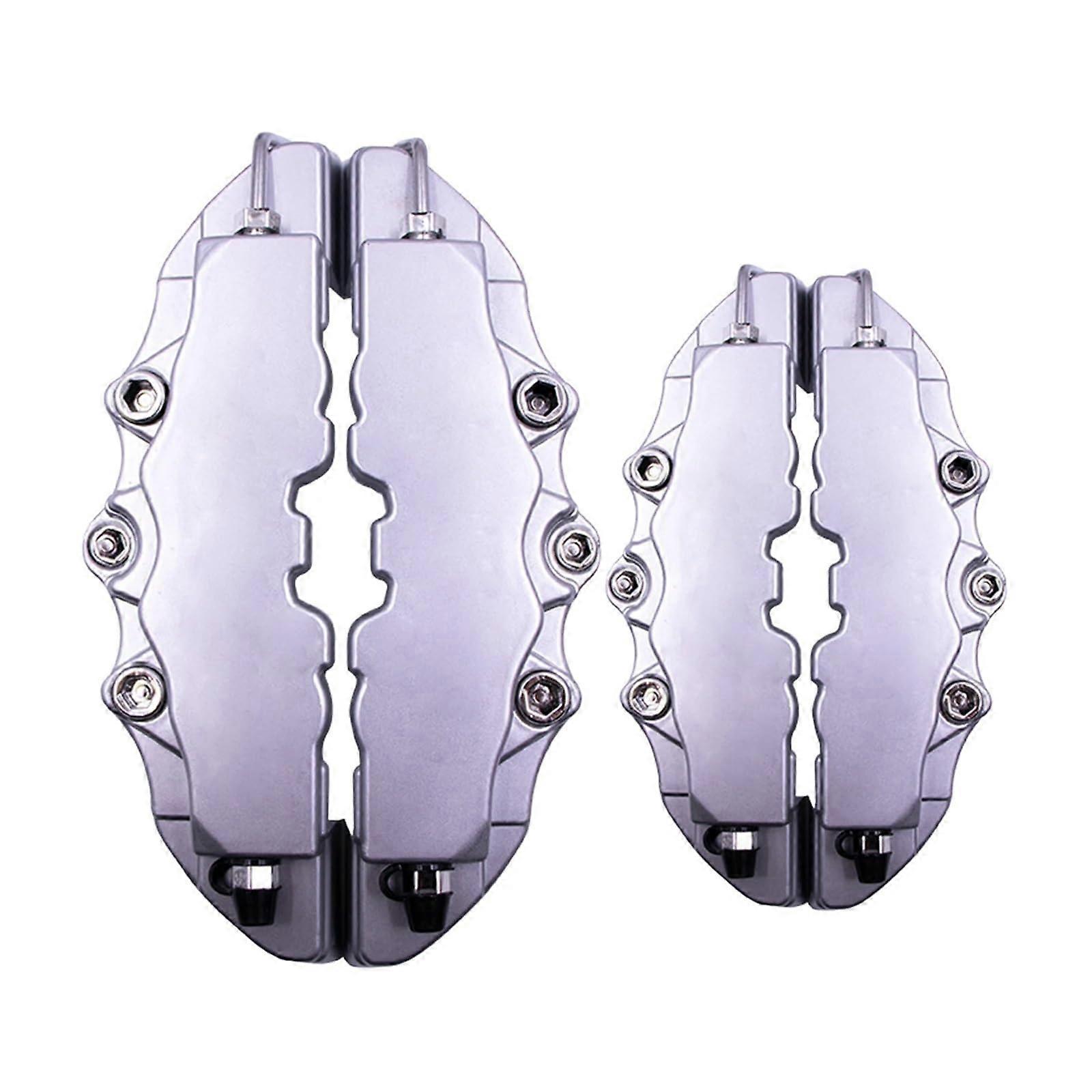 Rear Brake Disc Guard Caliper Covers Universal Fit 2Piece Front And Rear Kit Left And Right White Size S