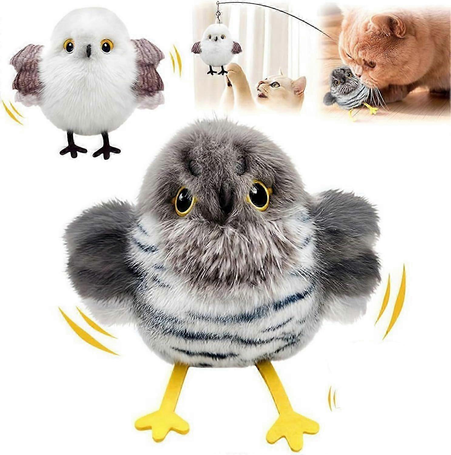 Electric Cat Toy, Cat Bird, Cat Toy, Flying Bird Cat Toy, New Update 2025, Flying Bird Toy, Rechargeable, Interactive Toy for Cats