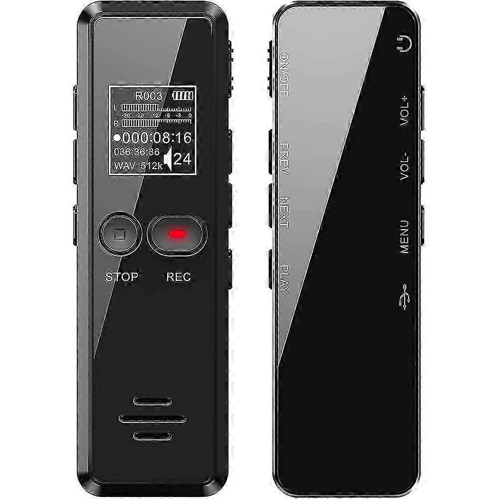 Ultra-long Battery Life Digital Voice Recorder, Large Capacity Memory 64GB, Professional Recording Device for Interviews HD Recording, Easy to Use