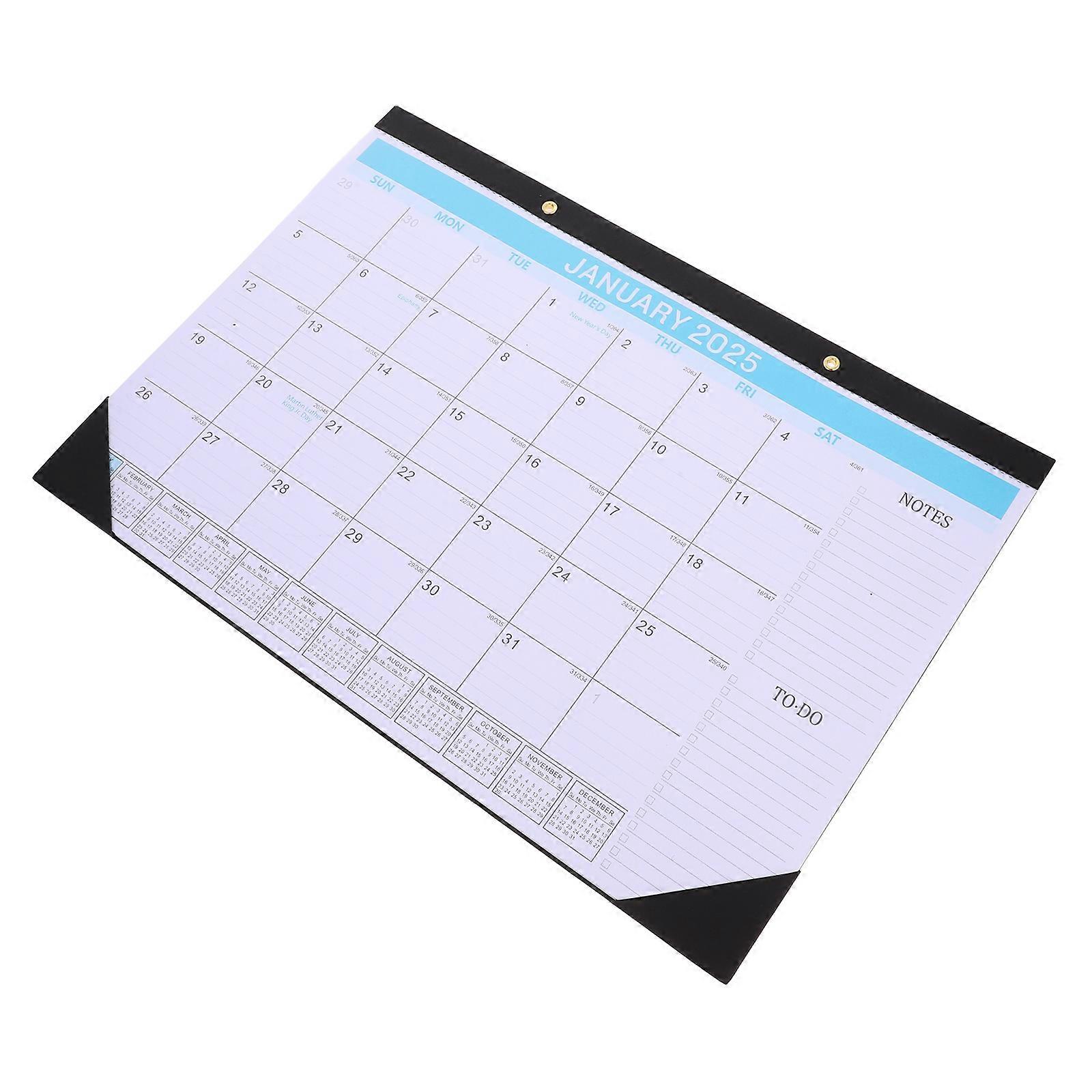 Planning Calendars Time Planner Wall Hanging Calendar for 5Pcs Use