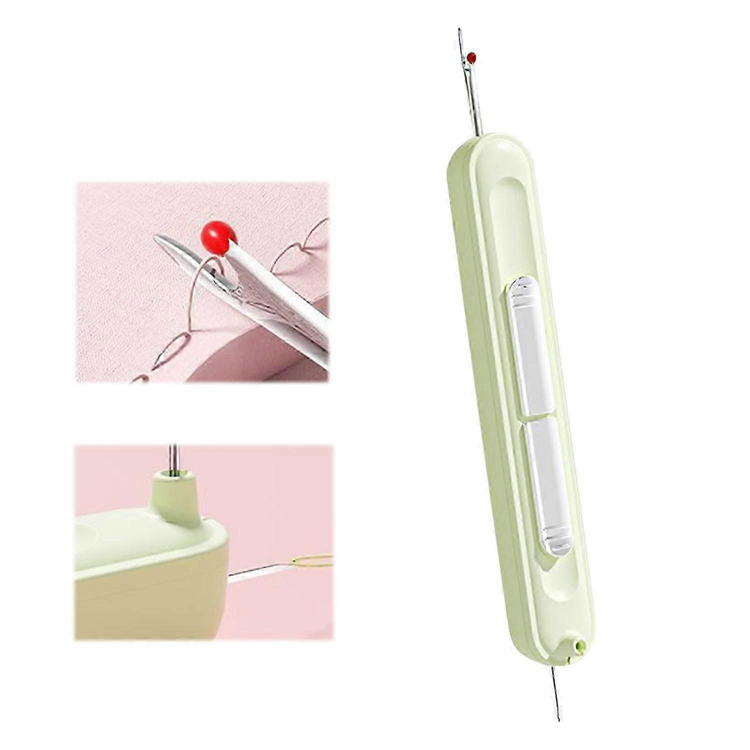 2-in-1_Needle.Threader and Seam Ripper, Plug-in Needle Threader Stretchable 26s