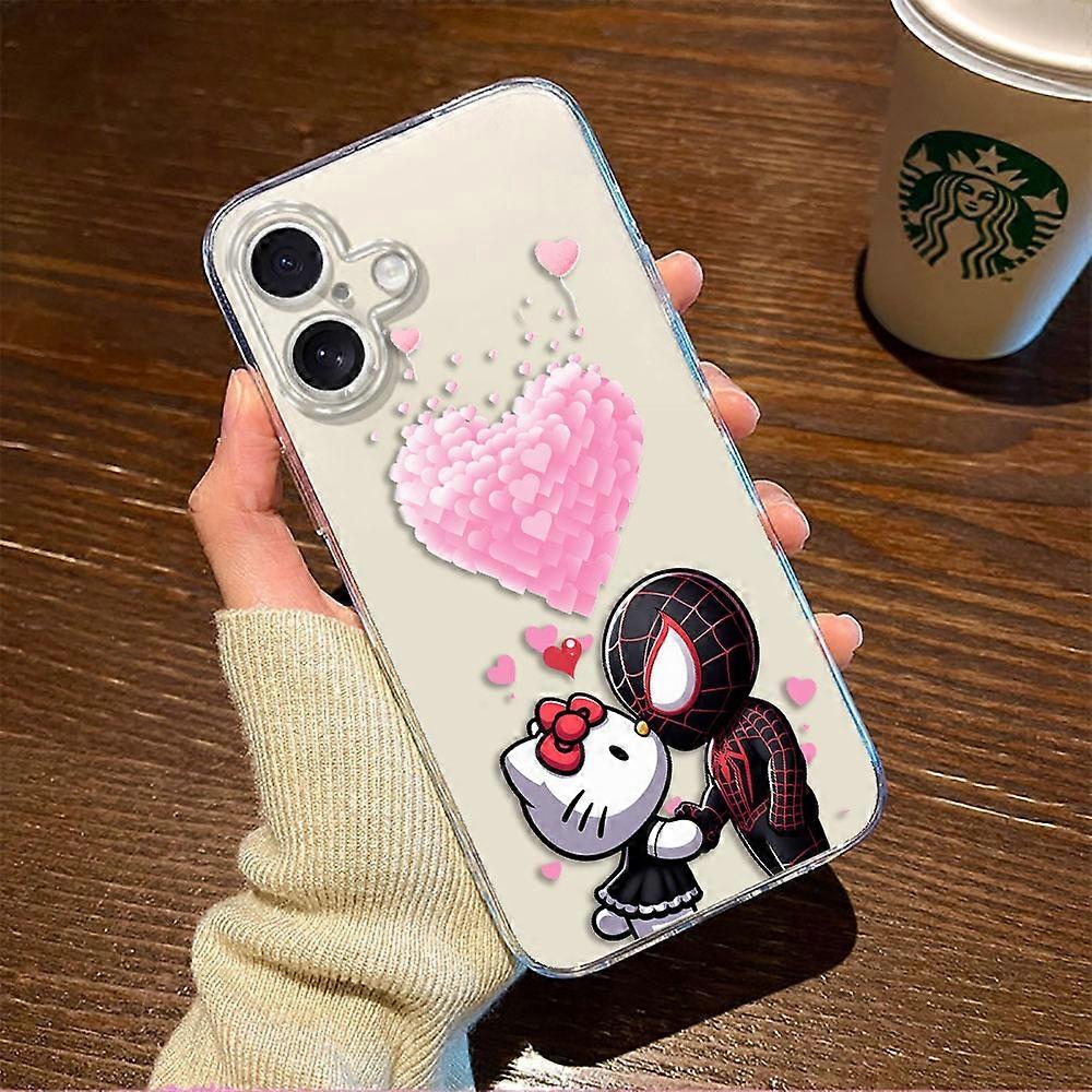 Cartoon Baby Hello K-Kitty Phone Case For Redmi K40 13C 13 12 12C 10 10C 10X 10A 9 9C 9T 9A 8 7 A1 A2 A3 A5 Pro Clear Case Shell